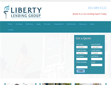 Tablet Screenshot of libertycolorado.com